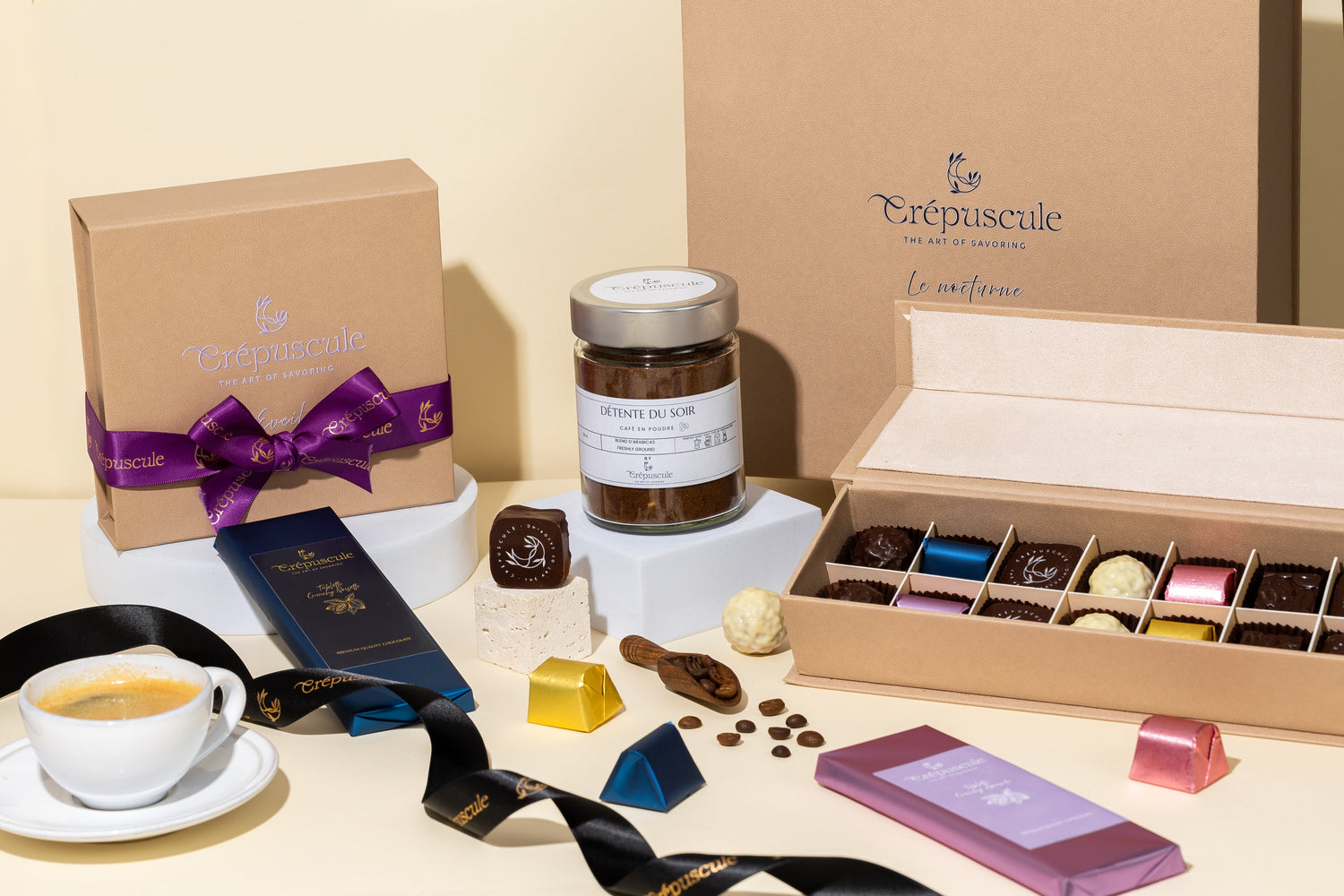 Coffrets rituels - Des instants suspendus, prêts à offrir.